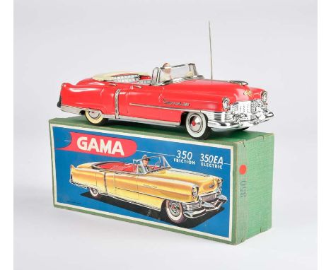 Gama, Cadillac Cabriolet, W.-Germany, 32 cm, Blech, Friktion ok, Okt Z 1, Z 1