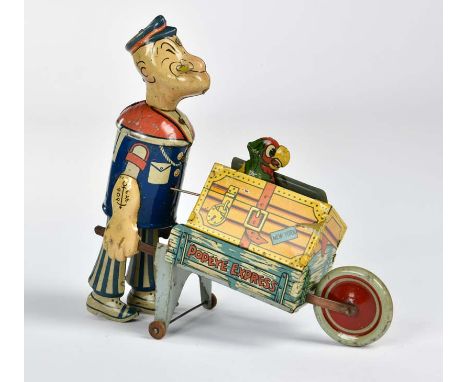 Marx, Popeye Express, USA, 21 cm, Blech, UW ok, LM, Z 2