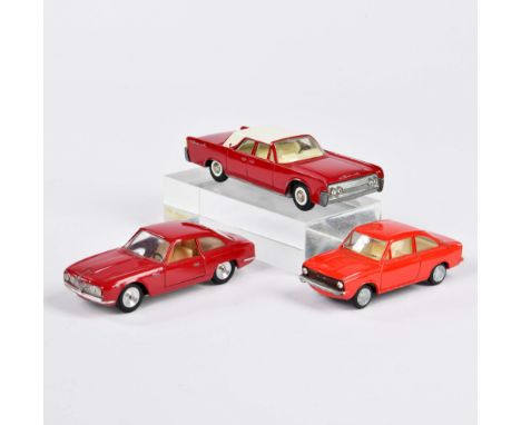 Lion Car, DAF, Tekno Ford + Solido Alfa Romeo, 1:43, Druckguss, min. LM, Z 1/1-2