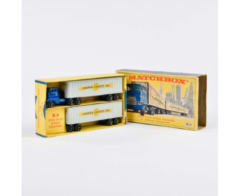 Matchbox, M-9 Interstate  Double Freighter, England, Druckguss, Okt, Z 2+