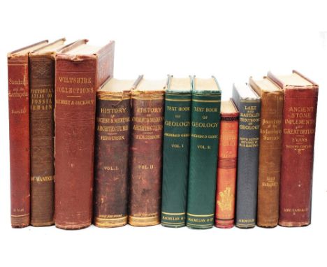 BARCLAY, Edgar, Stonehenge and it's Earthworks, Nutt, London 1895, Fo. 295 x 230mm, MANTELL, Gideon Algernon, A Pictorial Atl