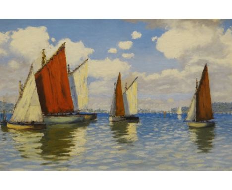 G WARREN WILLIAMS (One of Hugh Warren William's two sons who along with his sister Nesta, painted predominantly using oils. T