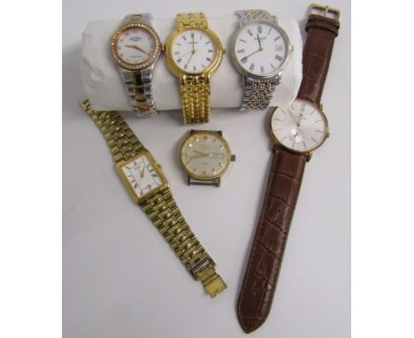 6 watches includes Rotary LB03501/07 - Tissot T870/970 - Accurist 7085 - Seiko 300134 - Pulsar V701-X007 - Avia Daytyme 25 Je