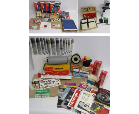 Durst Nedoneg M 300 colour filter enlarger with LPL new type easel along with photography dark room equipment including Pater