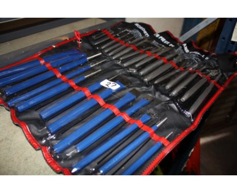 ***A 28 PC PUNCH AND CHISEL SET