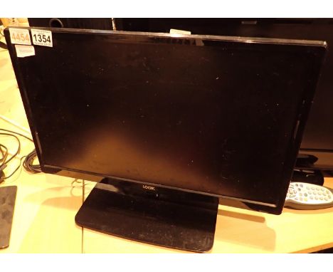 Logik flat screen TV with remote and attached indoor ariel. Not available for in-house P&amp;P, contact Paul O'Hea at Mailbox
