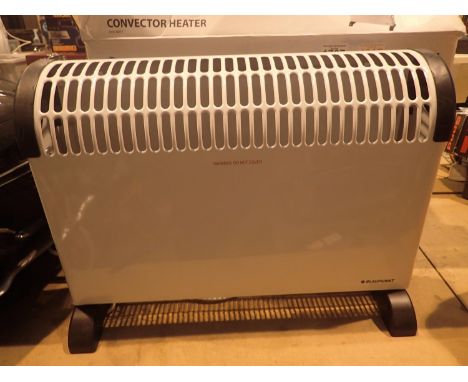 Blaupunkt boxed 200w convector heater. Not available for in-house P&amp;P, contact Paul O'Hea at Mailboxes on 01925 659133 Co