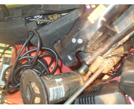 Box of mixed power tools. Not available for in-house P&amp;P, contact Paul O'Hea at Mailboxes on 01925 659133 