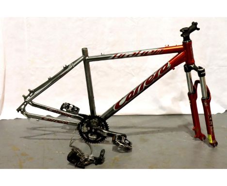 Carrera Kraken 19 inch frame only, single shock with gears. Not available for in-house P&amp;P, contact Paul O'Hea at Mailbox