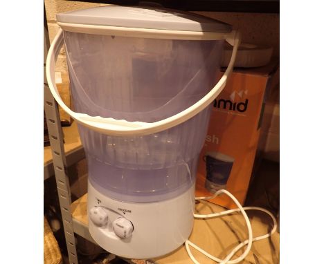 New old stock boxed Pyramid 10L Mini Portawash semi automatic washing machine. Not available for in-house P&amp;P, contact Pa