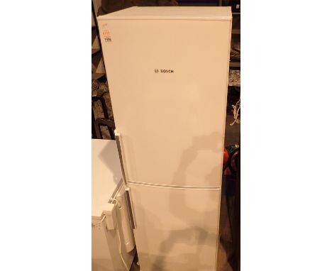 Bosch Exxcel fridge freezer, H: 184 cm. Not available for in-house P&amp;P, contact Paul O'Hea at Mailboxes on 01925 659133 C