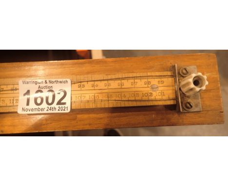 Wood based Griffin and George vintage variable resistor. Not available for in-house P&amp;P, contact Paul O'Hea at Mailboxes 