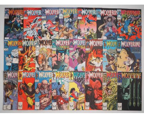 WOLVERINE VOL. 2 #1 to 23 (23 in Lot) - (1988/1990 - MARVEL) - Wolverine's first ongoing series and includes the debut of the