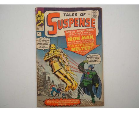 TALES OF SUSPENSE #47 (1963 - MARVEL - UK Price Variant) - Includes the first appearance of the Melter - Cover art by Jack Ki