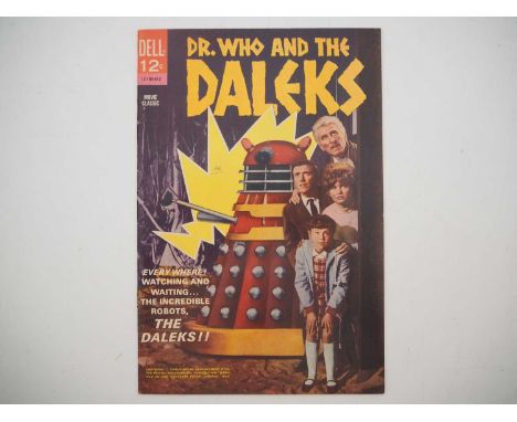 DR. WHO AND THE DALEKS (1966 - DELL) - Adaptation of the 1965 film and the first appearance of Dr. Who in a U.S. published co