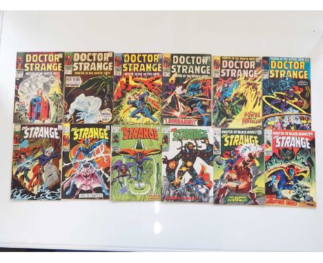 DOCTOR STRANGE #169, 170, 171, 172, 174, 175, 176, 177, 178, 180, 182, 183 (12 in Lot) - (1968/1969 - MARVEL) - Includes the 