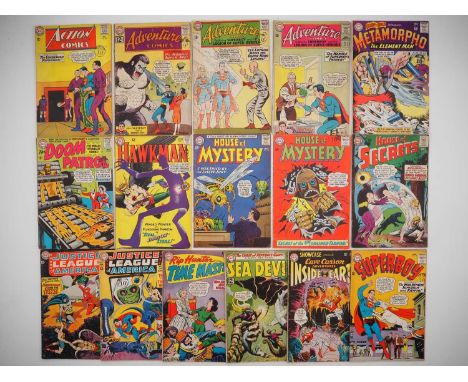DC SILVER AGE LOT (16 in Lot) - Includes ACTION COMICS #319 + ADVENTURE COMICS #295, 325, 327 + BRAVE AND BOLD #57 + DOOM PAT