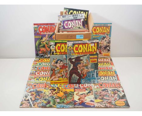 CONAN THE BARBARIAN #25, 31, 42-53, 57-78, 80, 121, 123-125, 127-155, 157-193, 203, 217, 228-231, 233-235 + ANNUAL #6, 7 + MO
