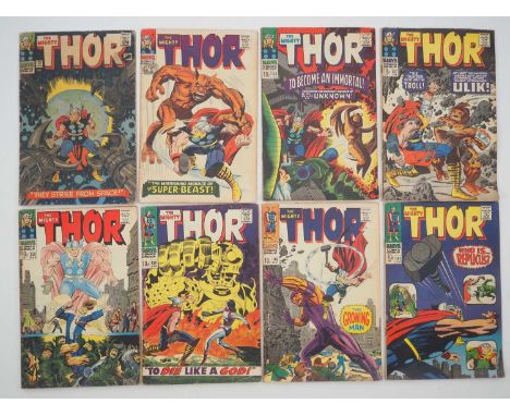 THOR #131, 135, 136, 137, 138, 139, 140, 141 (8 in Lot) - (1966/1967 - MARVEL - UK Price Variant) - Includes the first appear