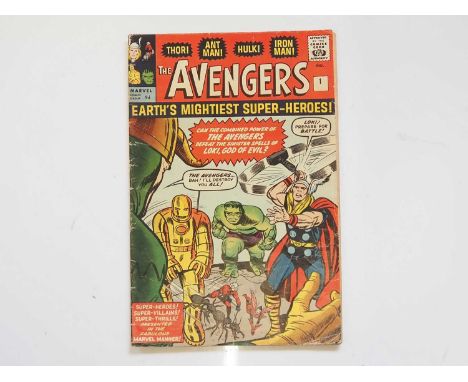 AVENGERS #1 - (1963 - MARVEL - UK Price Variant) - KEY Comic Book - First appearance of the Avengers with original members Ir