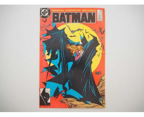 BATMAN #423 - (1988 - DC) - Classic Batman cover by Todd McFarlane with Dave Cockrum interior art - First Print - a photograp