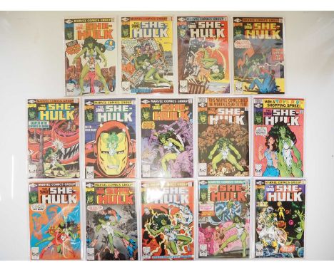 SAVAGE SHE-HULK #1 to 14 (14 in Lot) - (1980/1981 - MARVEL) - Unbroken run of the first fourteen issues of the series and inc