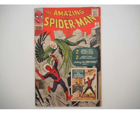 AMAZING SPIDER-MAN #2 - (1963 - MARVEL) - Third appearance of Spider-Man + First appearances of two of Spider-Man's most endu