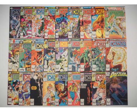 DAZZLER #1 to 27 (27 in Lot) - (1981 - MARVEL - US & UK Price Variant) -Unbroken run of the first 27 issues of  Dazzler's fir