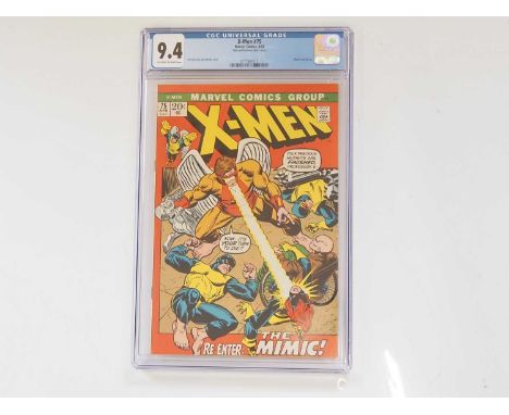 X-MEN #75 (1972 - MARVEL - National Diamond Sales Insert) - GRADED 9.4(NM) by CGC - "Re-Enter : The Mimic!" - Reprint of the 