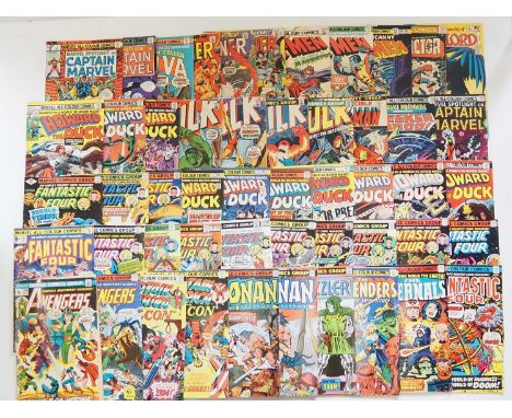 MIXED BRONZE AGE LOT (51 in Lot) - Includes AVENGERS #114, 164 + CAPTAIN AMERICA #195, 196 + CONAN #99, 100 + DAZZLER #3 + DE