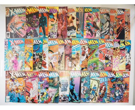 UNCANNY X-MEN #201 to 240 (40 in Lot) - (1986/1989 - MARVEL) - Includes the first cameo and full appearances of Mr. Sinister,