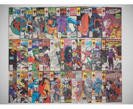 AMAZING SPIDER-MAN #301-310, 312-330 (29 in Lot) - (1988/1990 - MARVEL) - Includes the origin of the Chameleon, the second ap