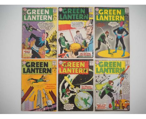 GREEN LANTERN #15, 17, 18, 21, 24, 25 (6 in Lot) - (1962/1963 - DC) - Includes the first appearance and origin of Dr. Polaris