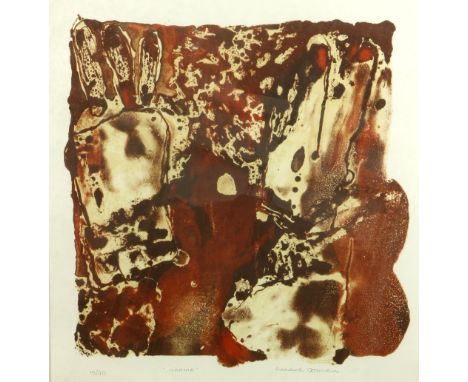 Richard Gorman, Irish (b. 1946)  "Naama," coloured lithograph,&nbsp;Limited Edition No. 5 (40) approx. 66cms x 48cms (26" x 1