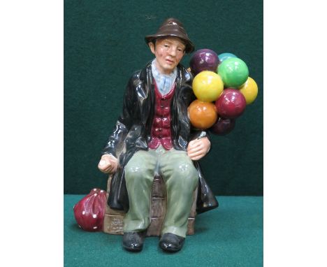 ROYAL DOULTON GLAZED CERAMIC FIGURE- THE BALLOON MAN, HN1954