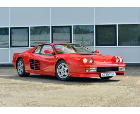 Introduced at the 1984 Paris Salon, the Testarossa caused a sensation. The functionality of its Pininfarina-styled bodywork w