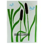 1000 X WALL DECO TATTOO- SCHILF BUNT (11)