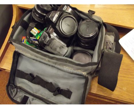Various camera equipment
