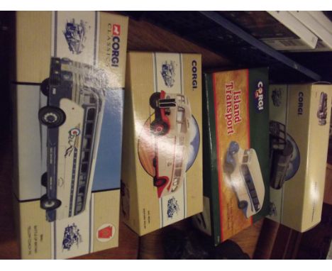 4 boxes of Corgi vehicles 