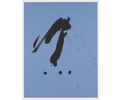 Motherwell, Robert - - Octavio Paz. Octavio Paz. Tres poemas. Three poems. Litografias por, Lithographs by Robert Motherwell.