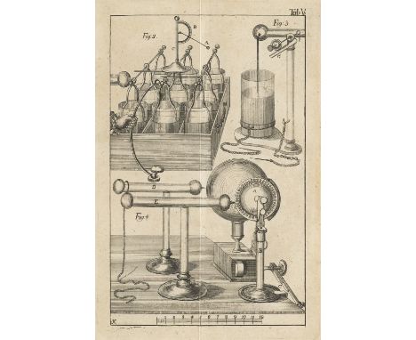 Physik - - Benjamin Franklin. Sämmtliche Werke. Aus dem Englischen und Französischen übersetzt. Nebst des französischen Ueber