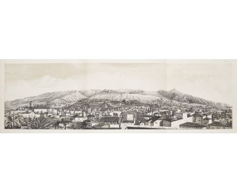 Spanien - Kanarische Inseln - - Karl von, G. Hartung u. W. Reiss Fritsch. Tenerife, geologisch topographisch dargestellt. Ein