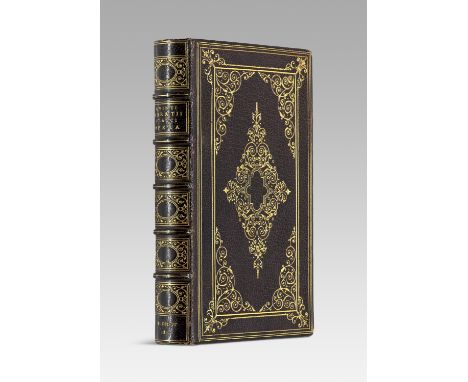 Horaz. Opera. Mit 6 Tafeln und 11 Vignetten und 2 doppelseitigen lithographischen Karten. Paris, Didot, 1855. (4)S., XLVJ, 29