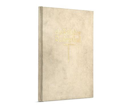 Schlichter, Rudolf - - Oscar Wilde. The Ballad of Reading Goal. Mit 61 Original-Radierungen von Rudolf Schlichter, davon eine