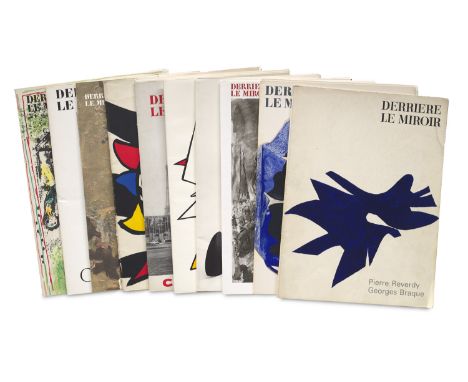 Derrière le Miroir - - Sammlung von 10 Ausgaben mit insgesamt 42 Lithographien von und nach u.a. Chagall, Calder, Braque Giac