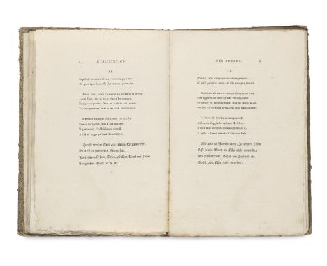 N. Francois (de Neufchateau). Conseils d'un pere a son fils imites des vers que Muret a ecrit en Latin pour l'usage de son ne