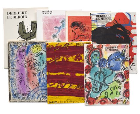 Derrière le Miroir - - Sammlung von 7 Ausgaben mit insgesamt 21 Original-Graphiken von u.a. Miró, Chagall und Tàpies, teils a
