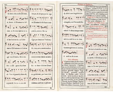 Missale Romano-Moguntinum, Ex Decreto Sacrosancti Concilii Tridentini Restitutum (...). Mit gestoch. Frontispiz, 9 gestoch. g