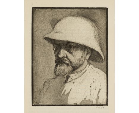Emil Orlik. Kleine Aufsätze. Mit einem signierten Original-Farbholzschnitt, zwei signierten Original-Radierungen und 8 Tafeln