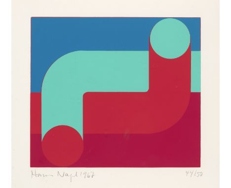 Nagel, Hans - - Giuseppe Ungaretti. Ausgewählte Gedichte. Mit 4 signierten Original-Farbserigraphien von Hans Nagel. o.O., Ed